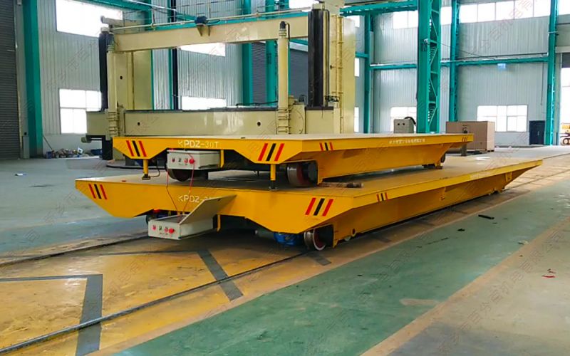 在選用軌道平板車和無軌平板車方面，工廠該如何取舍呢