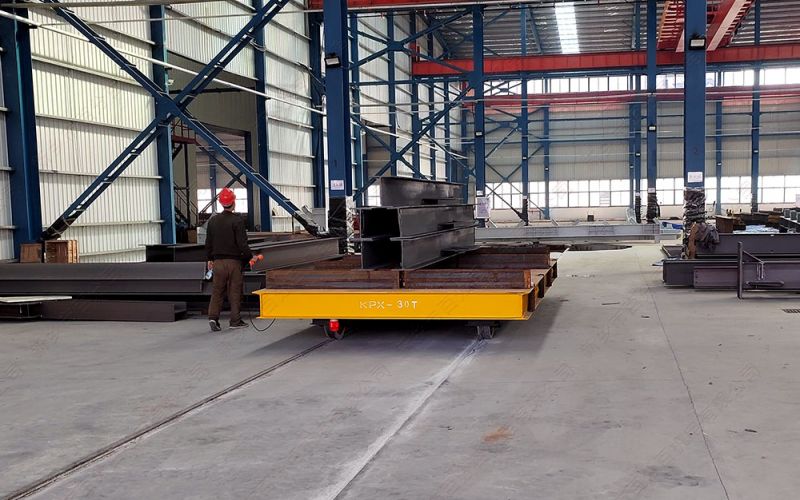 工廠車間過跨運(yùn)輸用的兩種地平車