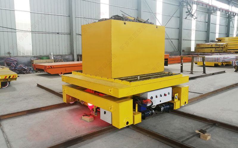 交叉軌道RGV小車是一種有效、穩(wěn)定、靈活的工廠轉(zhuǎn)運(yùn)工具