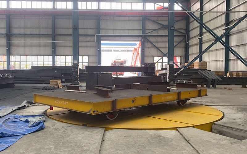 軌道平車直角轉彎方案對比：轉盤轉向 vs 縱橫平移